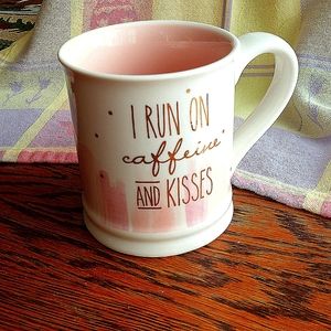 Caffeine and Kisses Valentine's Day Mug Cup